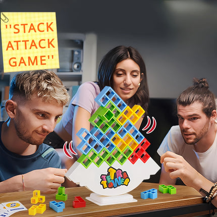 Stack Attack Game - Fun & Challenging Balance Stacking
