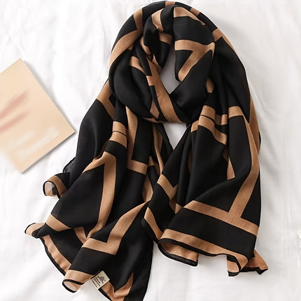 Imitation Silk Winter Scarf for Women