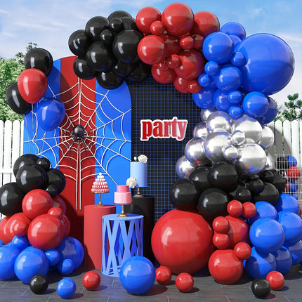 106pcs Spider Hero Balloon Arch Kit