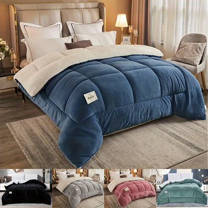 All-Season Thick Comforter - Soft & Breathable Quilted Bedding
