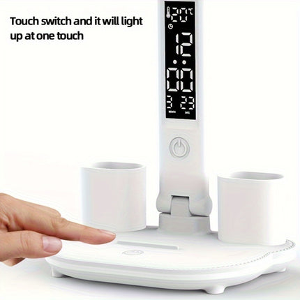 Dual LED Fan Desk Light