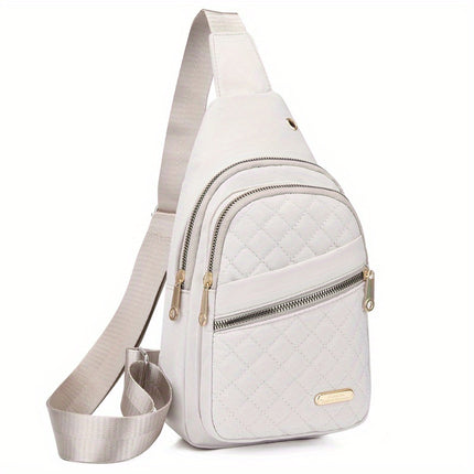 Quilted Casual Chest Bag