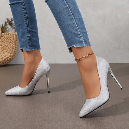 Sexy Glitter Stiletto High Heels