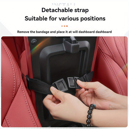 Fit Faux Leather Car Tissue Holder