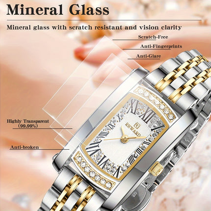 Golden Luxury Retro Women's Watch