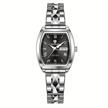 BINBOND Women's Tonneau Quartz Watch