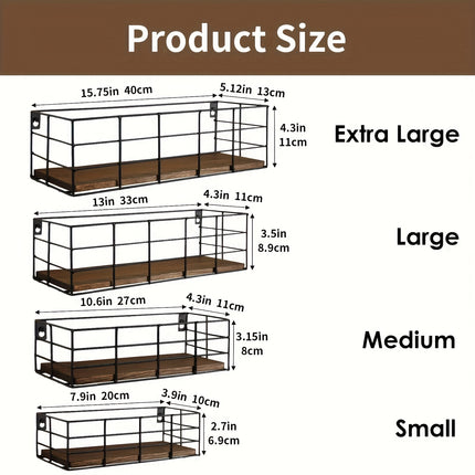Floating Storage Rack Set