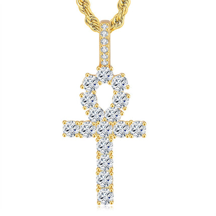 ICED CHICS Golden Cross Necklace