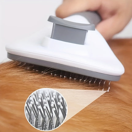 Self-Cleaning Pet Brush – Grooming Made Effortless - Monti Bargains