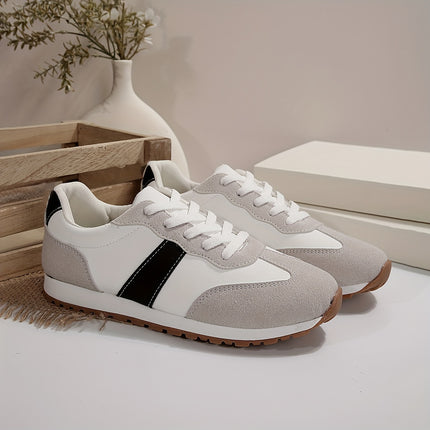 Women's Breathable Lace-Up Sneakers