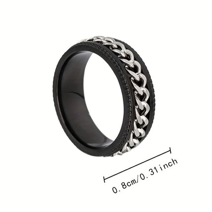 Rotating Stainless Steel Chain Ring