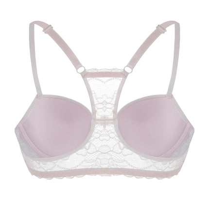 Lace Buckle Push-Up Bra