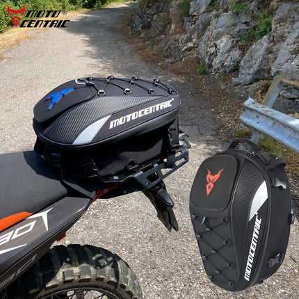 MOTOCENTRIC Waterproof 37L Motorcycle Tail Bag – High Capacity