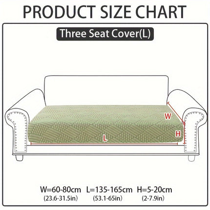 Modern Polar Fleece Sofa Slipcover - Elastic-Fit, Pet-Friendly Protector
