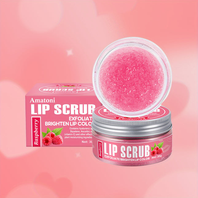 Raspberry Lip Scrub Delight