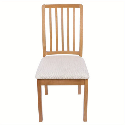 Modern Elastic T-Cushion Chair Slipcover - Stretch Dining Protector