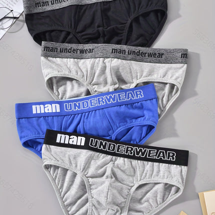Men’s Cotton Boxer Briefs 4/5-Pack