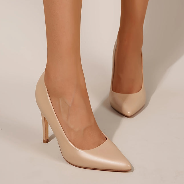 Sleek Pointed-Toe Stiletto Pumps