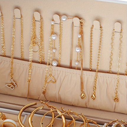 86pcs Luxurious Middle Eastern Jewelry Set