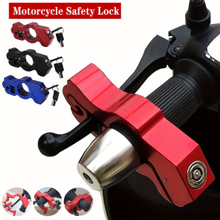 Heavy Duty Motorcycle Lock - Anti-Theft Throttle & Handlebar