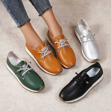Women's Solid Color Loafers