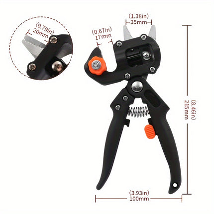 2-in-1 Garden Grafting Tool Kit - Pruning & Cutting