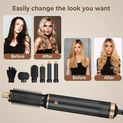 UKLISS 5-in-1 Hot Air Styling Brush