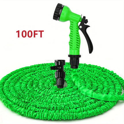 Retractable Hose with Spray Function - Easy Garden & Car Use