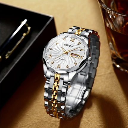 Elegant Golden Automatic Watch