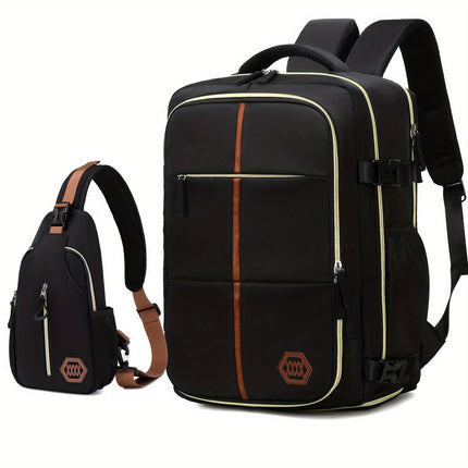 Versatile Travel Backpack with Shoe Compartment