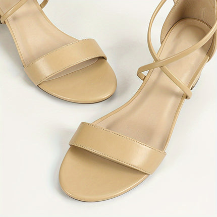 Stylish Adjustable Strap Heels