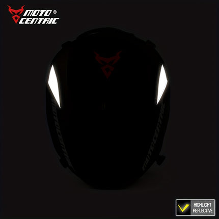 MOTOCENTRIC Waterproof 37L Motorcycle Tail Bag – High Capacity