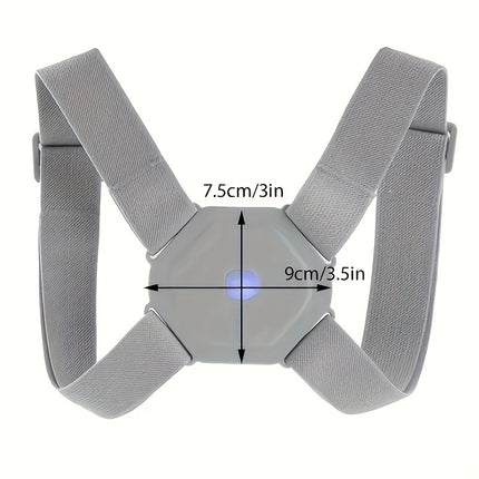 Smart Posture Corrector with Vibration Reminder - Adjustable Support