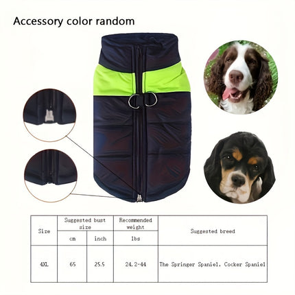 Waterproof Winter Pet Coat for All Breeds - Monti Bargains