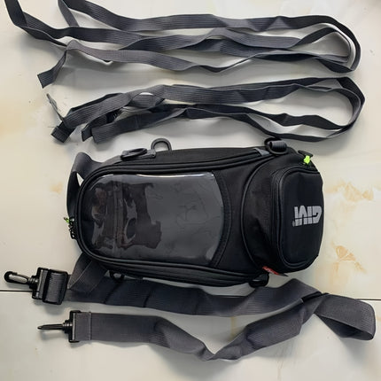 Multi-Functional Motorcycle Fuel Tank with Navigation & Storage