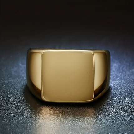 Retro Titanium Steel Cross-border Men's Ring
