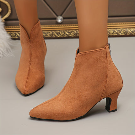 Sleek Black Ankle Boots