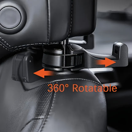Adjustable Car Seat Phone Holder – Secure Headrest Mount