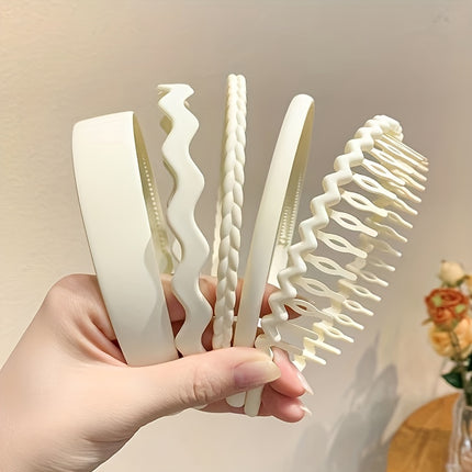 Simple Frosted Non-Slip Hair Hoop