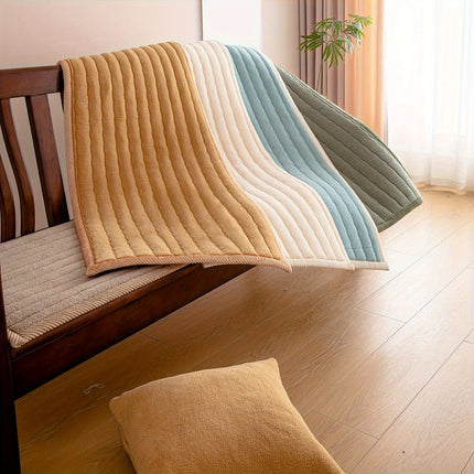 Bohemian Chic Plush Sofa Cover – Cozy, Stylish Protection