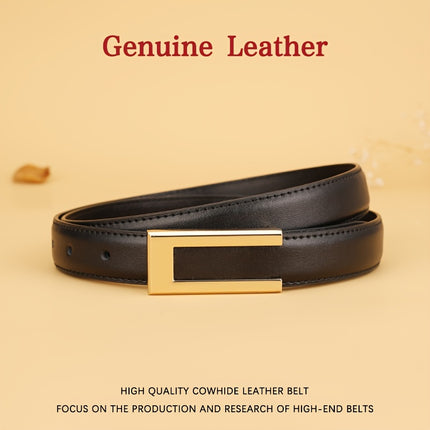 Genuine Cowhide Leather Belt