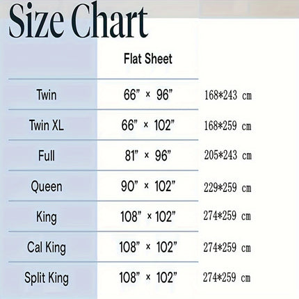 Ultra-Soft Microfiber Flat Sheet – Brushed, Cozy, and Durable