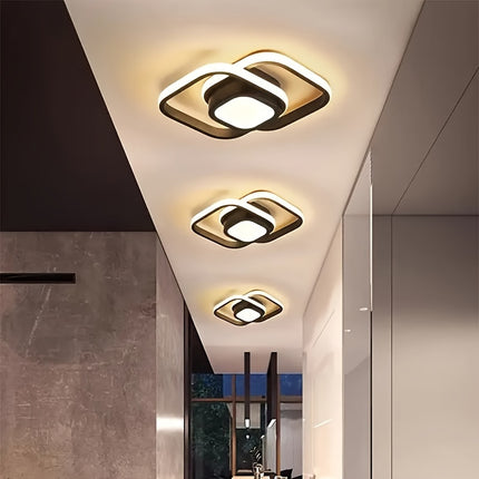 Modern LED Ceiling Light – Tri-Color Dimming, Energy-Efficient
