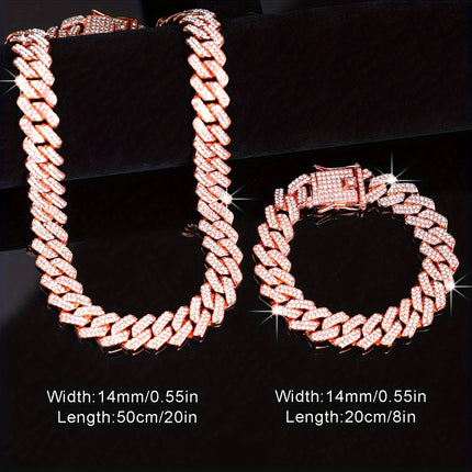 Men's Punk Chain Jewelry Set