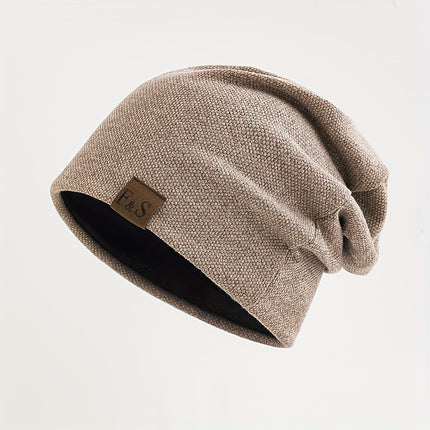 Men's Cotton Blend Beanie Hat