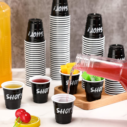 30/10pcs  Disposable Shot Glasses