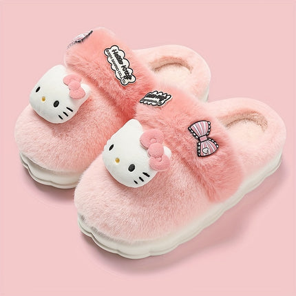Hello Kitty Plush Slippers: Cozy, Cute & Non-Slip