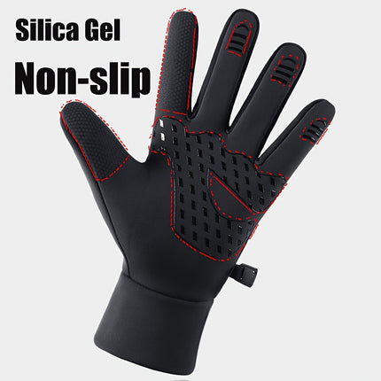 Men's Winter Outdoor Touchscreen Gloves – Windproof & Waterproof