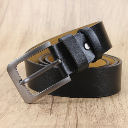 Men's PU Leather Pin Buckle Belt