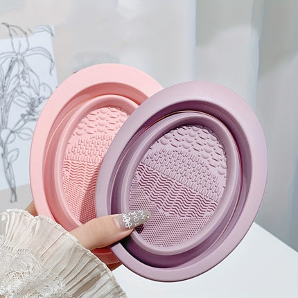 Portable Silicone Makeup Brush Cleaner